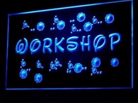 Workshop Art Fabrication LED Neon Sign